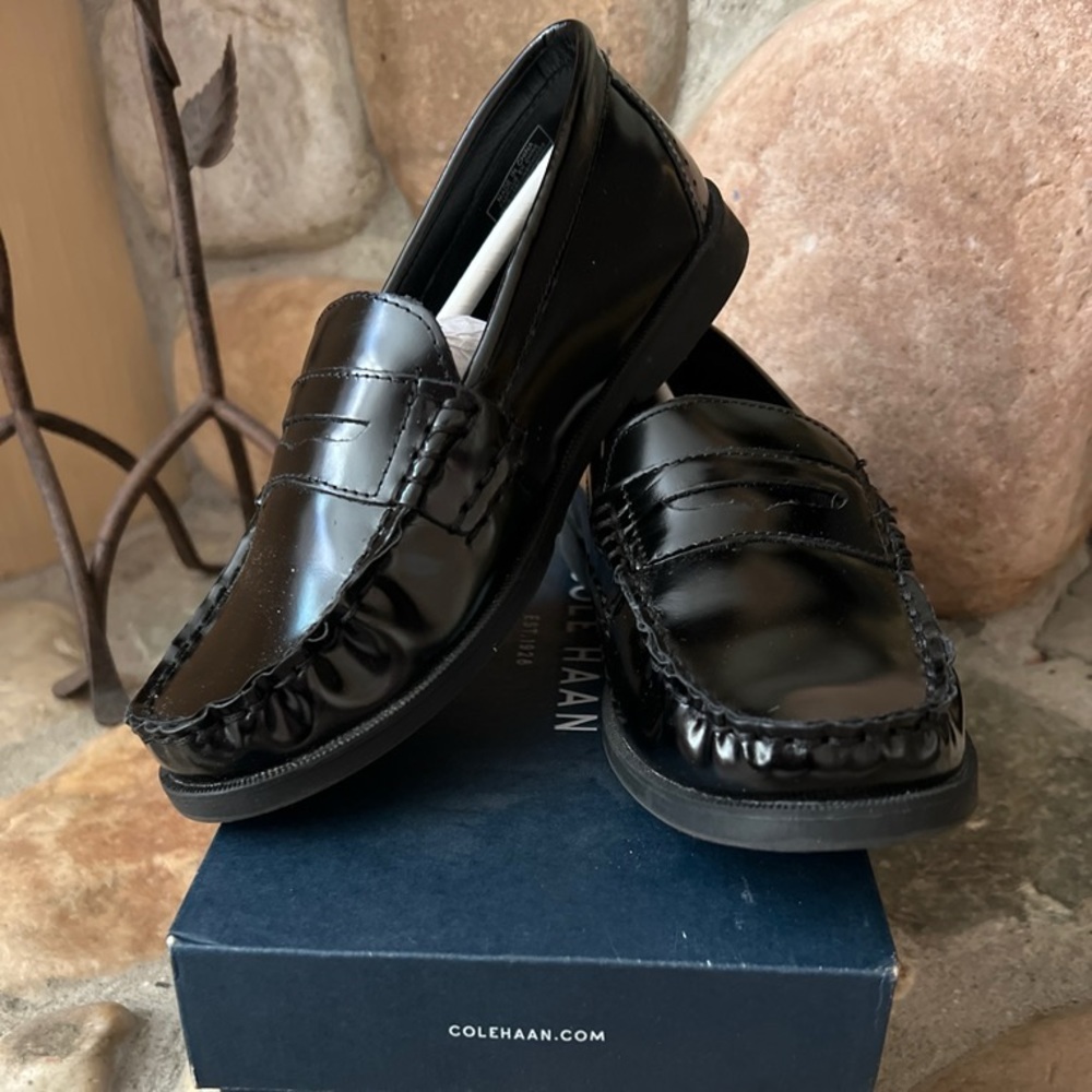 Black Boys Cole Haan Penny Loafers 4
